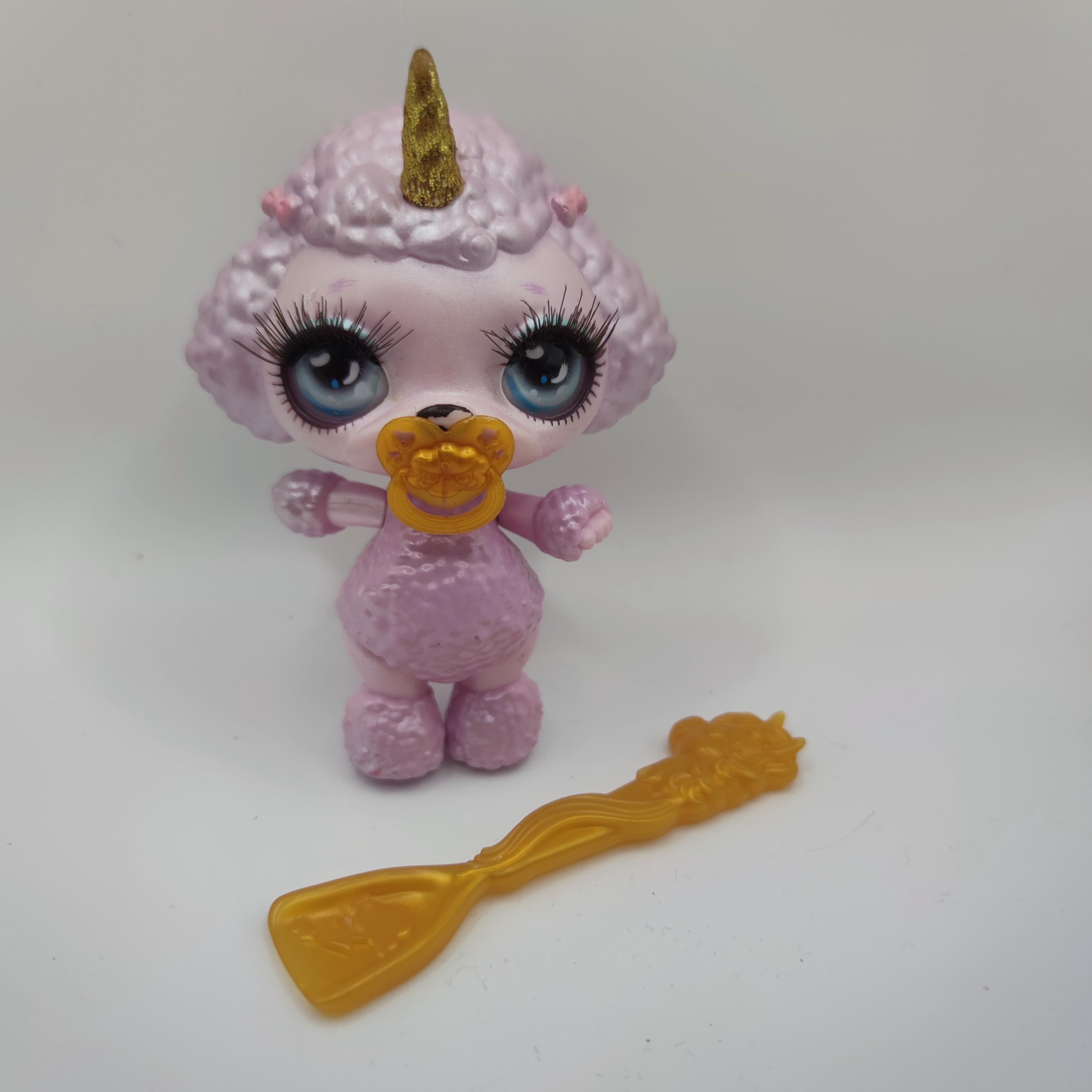 Poopsie Surprise Sparkly Critters Pink Poodle MGA Dog Unicorn