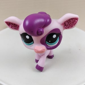 Littlest Pet Shop Sparkle Edition Violet Cow #2236