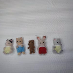 Calico Critters Babies Sylvanian family lot of 5