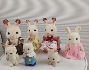 Calico Critters Sylvanian Families Hopscotch Cioccolato Coniglio Coniglietto