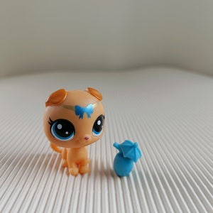 Arturo fold cat Littlest Pet Shop Authentic No # Lucky pet Crystal Ball