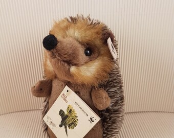 Vintage hedgehog soft toy plush wild stories