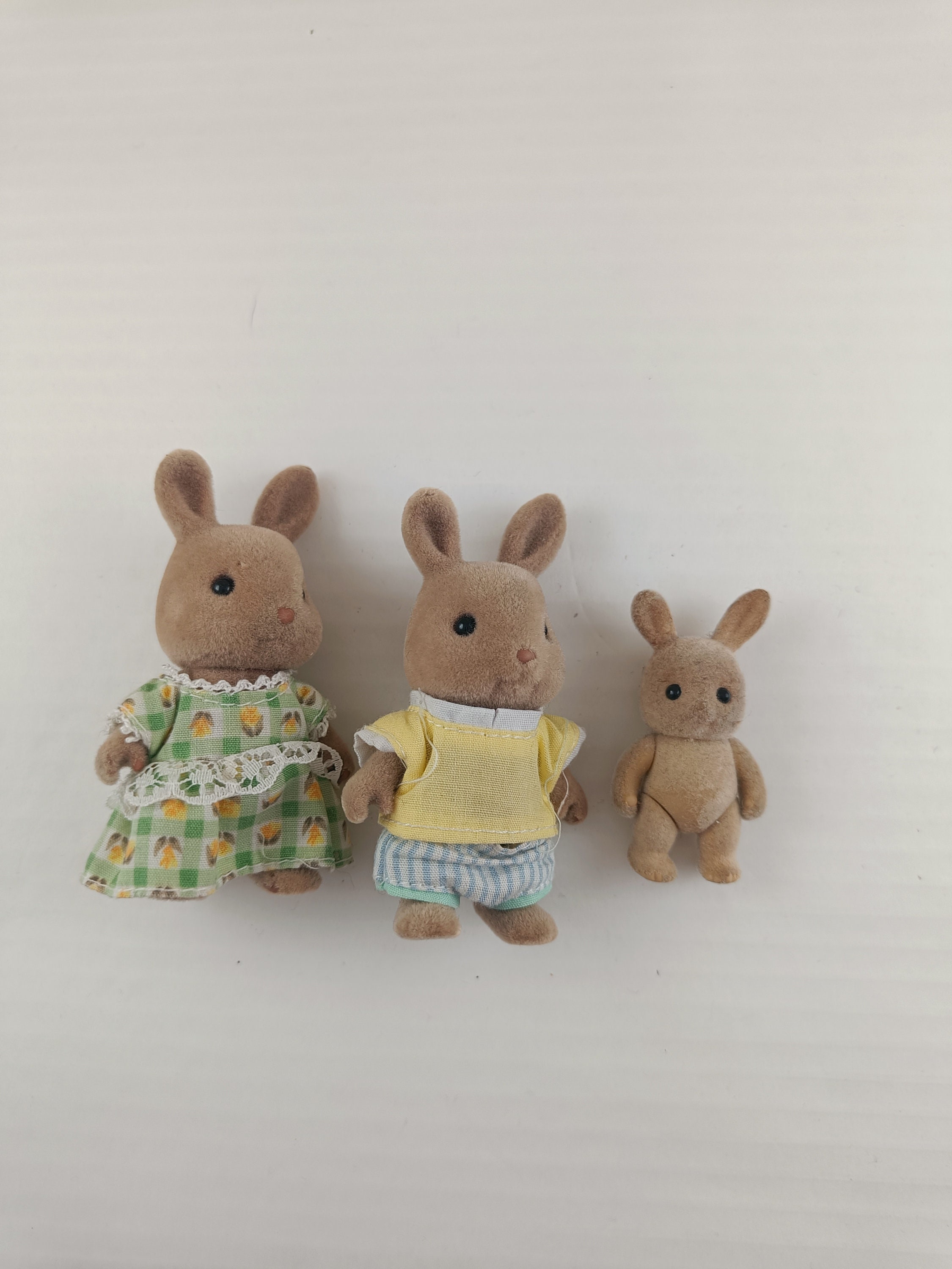 Sylvanian Families Milk Rabbit Family Set Calico Critters 3 set JAPAN