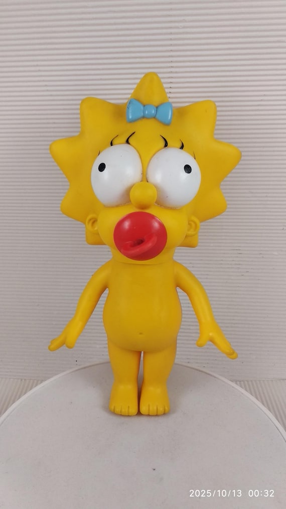 The Simpsons Sweet Suckin' Maggie Doll Mattel 1990 Vintage - Etsy