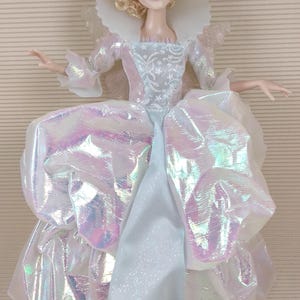 Cendrillon ~ poupée de collection fée marraine ~ film d&#39;action Disney en direct ~ menthe