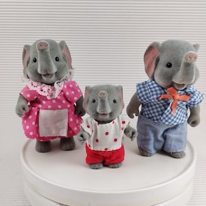 Vintage Families Elephant Family Sylvanian