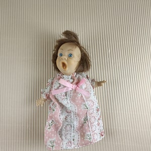 Vintage mini Danton plastic doll character girl