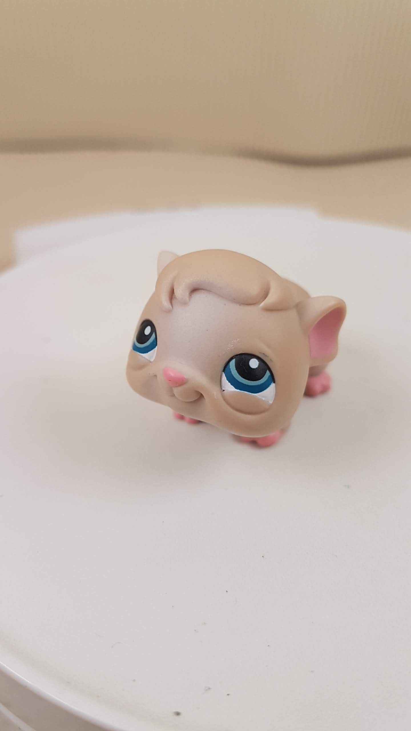 Littlest Pet Shop Cream Guinea Pig 288 W Blue Eyes Etsy UK