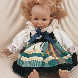 Vintage Danton plastic doll character girl