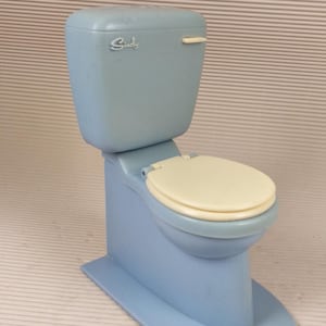 Vintage Sindy old stylish doll&quot;s toilet dollhouse furniture