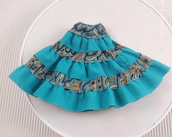 Atuendo de muñeca Bratz con falda azul del salvaje oeste Ropa auténtica de colección MGA