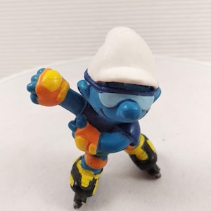 Smurf Schleich: 20442 ROLLER -(Smurf Puffi Pitufo Smurf)