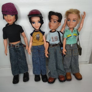 Bratz Dolls Boyz Authentic MGA Collectible or For Repaint Or Other Projects,choose one doll