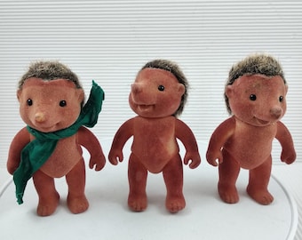 1980s Vintage Forest Families ‘Hedgehogs’ Bärenwald