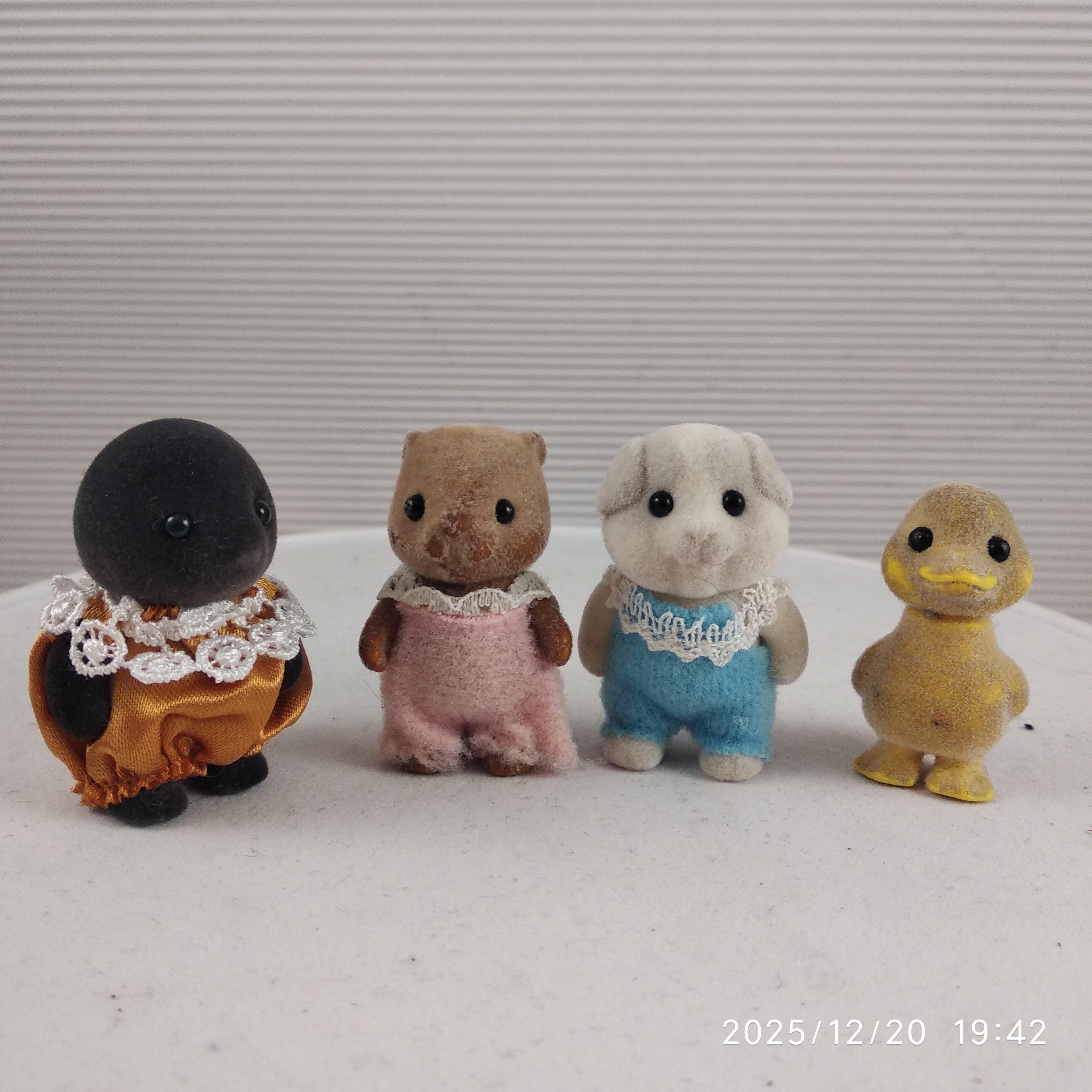 Figurine Forest Families Vintage MC Toys 1986 #2 no Sylvanian Petits Malins A-19