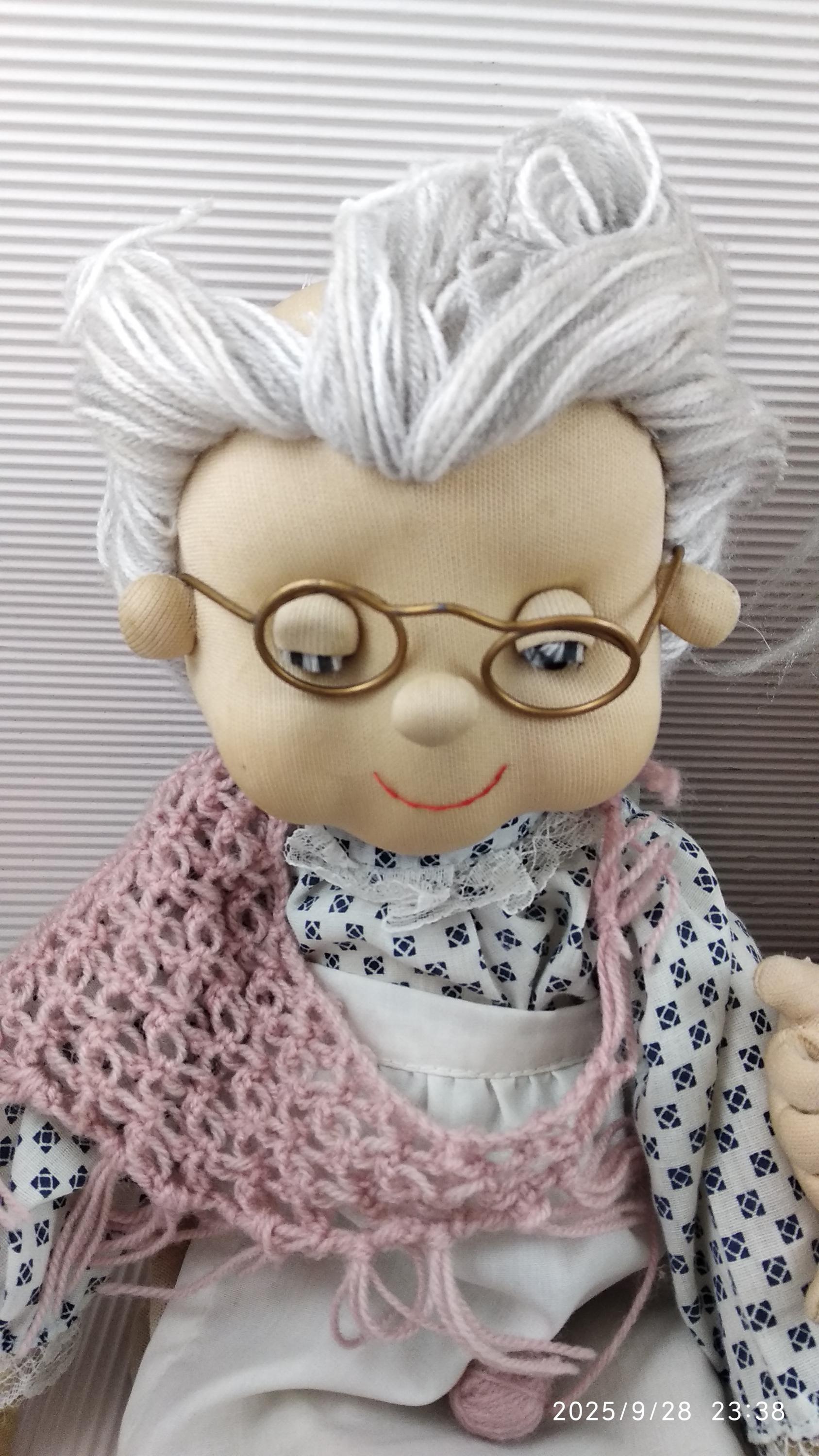 希少 ハワイ ハンドメイド 人形 キルト おばあちゃん ヴィンテージ