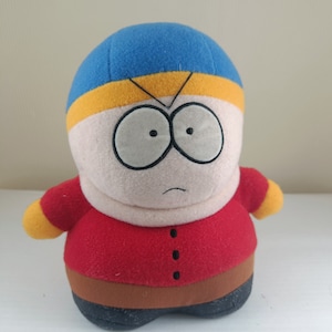 vintage Eric Cartman South Park plush toy| Comedy Central cuddly toy 18 cm| Funny TV show