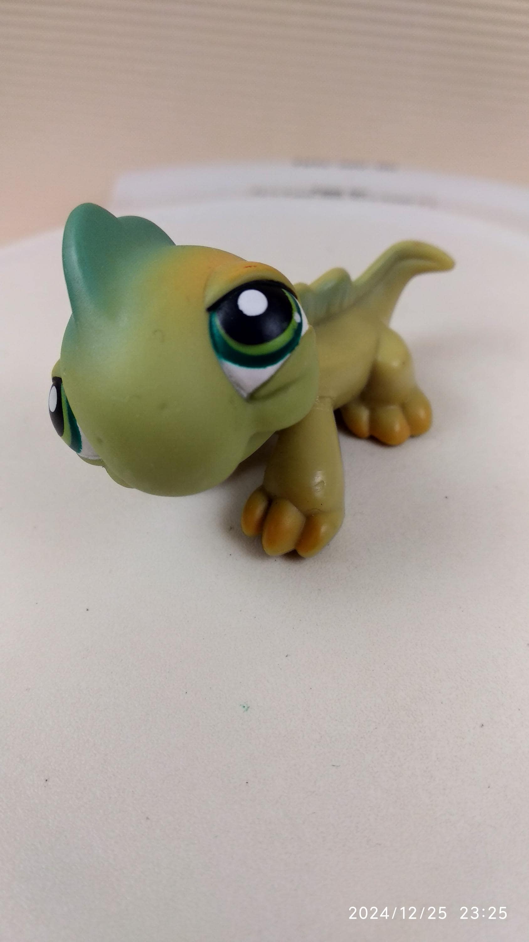 Figurine Littlest Pet Shop (LPS) Iguane #254 Hasbro - Occasion, Animal Iguane/chat