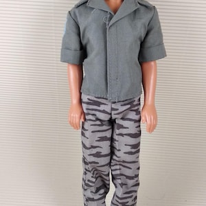 Vintage Ken old stylish dressed doll with set of clothing