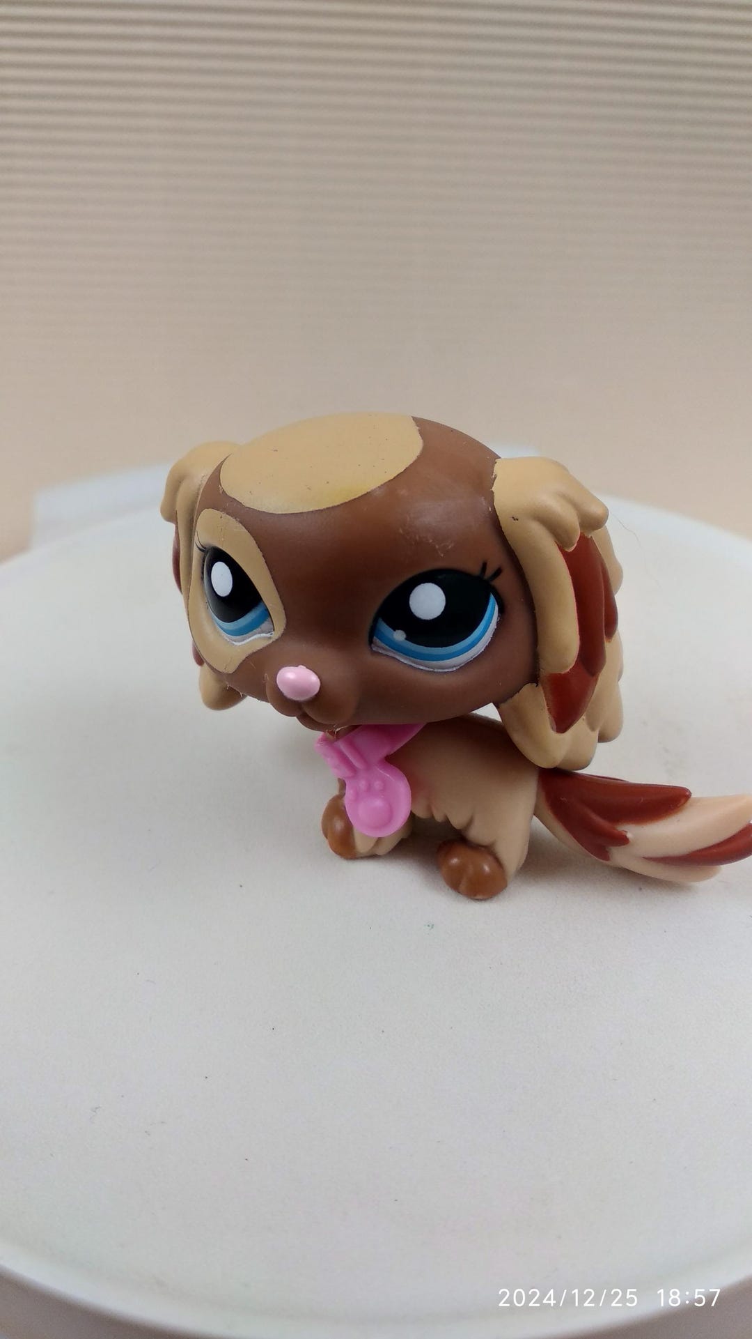 figurine PETSHOP original CHIEN DOG CAVAL KING CHARLES