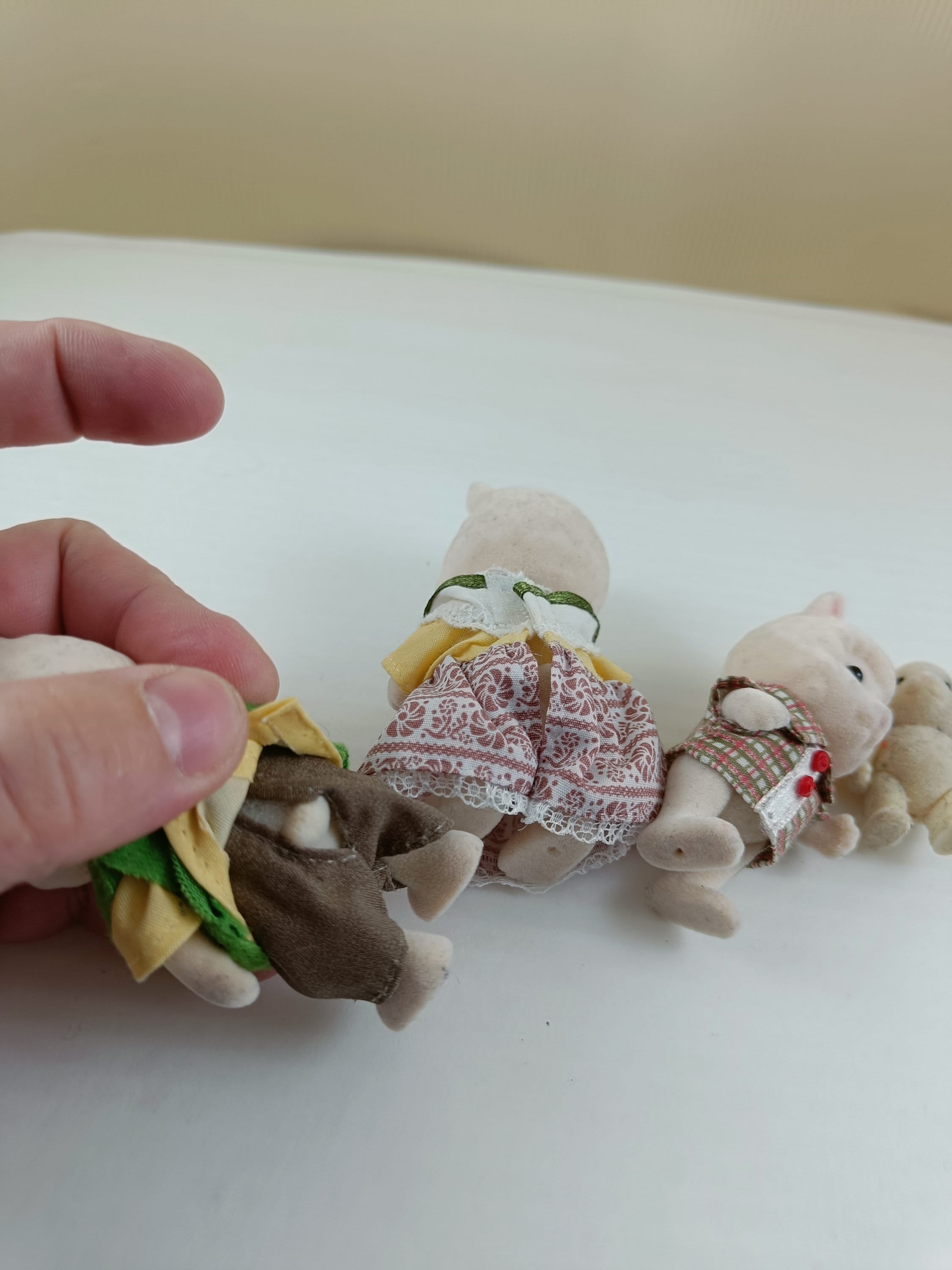 Calico Critters Wollige Alpaka Familie mit 4 Kindern Sylvanian Familie Etsy