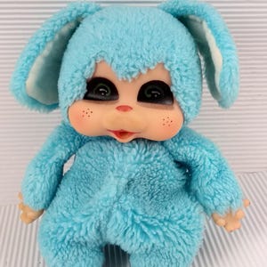 Blue Monchhichi - Etsy