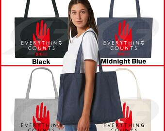 exclusive DEPECHE MODE - Organic Shopping Bag - Everything Counts (No. 1) - various colors - front print