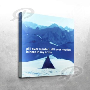 exklusiver DEPECHE MODE -Lyrics- Kunstdruck- Enjoy The Silence (No. 1)
