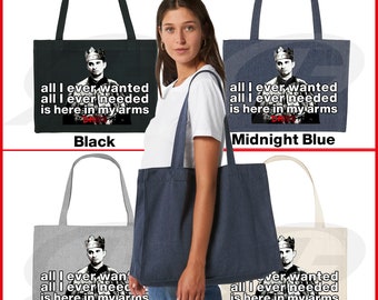 exclusive DEPECHE MODE - Organic Shopping Bag - Enjoy The Silence - various colors - front print