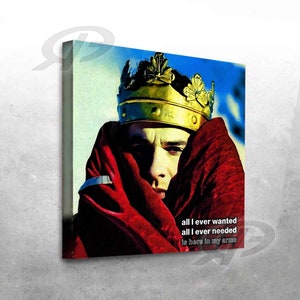 exklusiver DEPECHE MODE -Lyrics- Kunstdruck- Enjoy The Silence (No. 4)