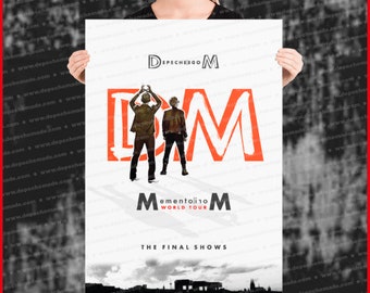 exclusive DEPECHE MODE poster - Memento Mori World Tour - The Final Shows in Cologne 2024 - DIN A1