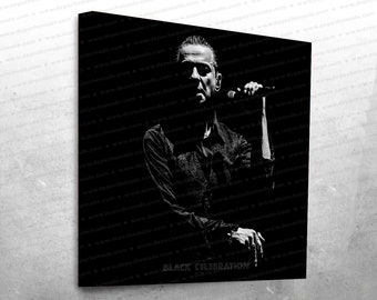 exklusiver DEPECHE MODE -Lyrics- Kunstdruck- Black Celebration -