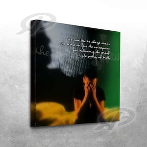 exclusive DEPECHE MODE -Lyrics- art print- Policy Of Truth (No. 1)