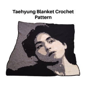 Taehyung Bts Crochet Blanket PATTERN