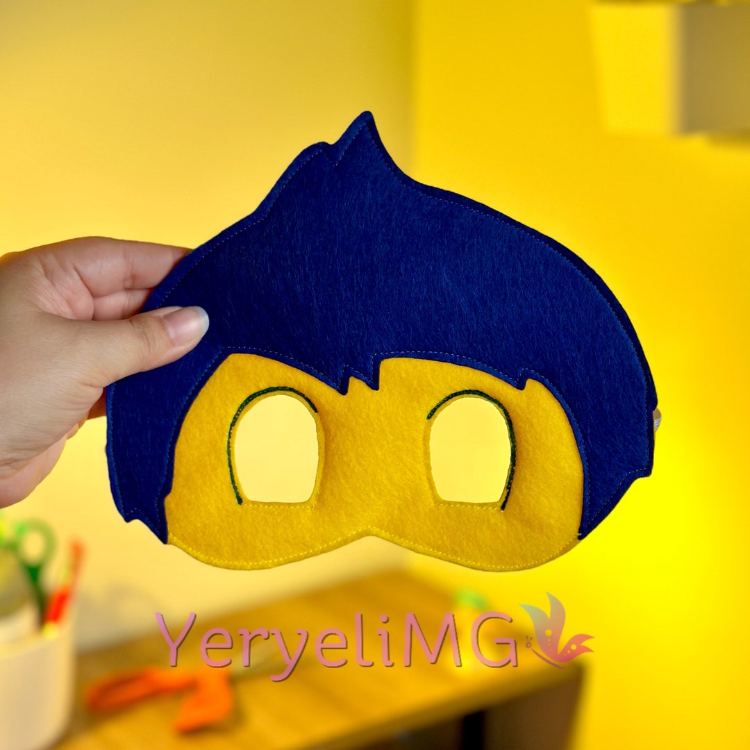 Máscaras de Inside Out Disney Alegría Tristeza Ira Miedo