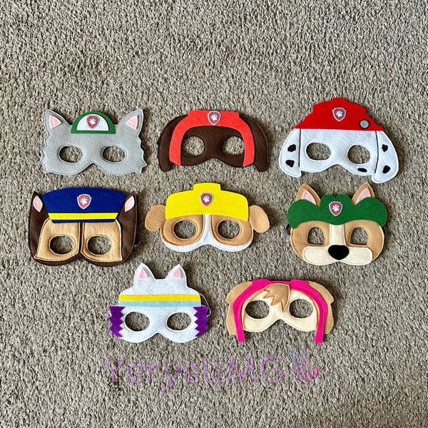 Masks Paw Patrol