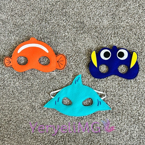 Finding Nemo Mask - Etsy