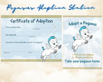 1st Birthday Baby Hercules Package - Adopt a Pegasus Station
