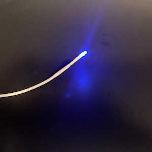 Resin Cure Light 3mm UV 395nm-405nm Cable Cures Small Holes Resin Tool Hollow 3D Prints Fast Curing