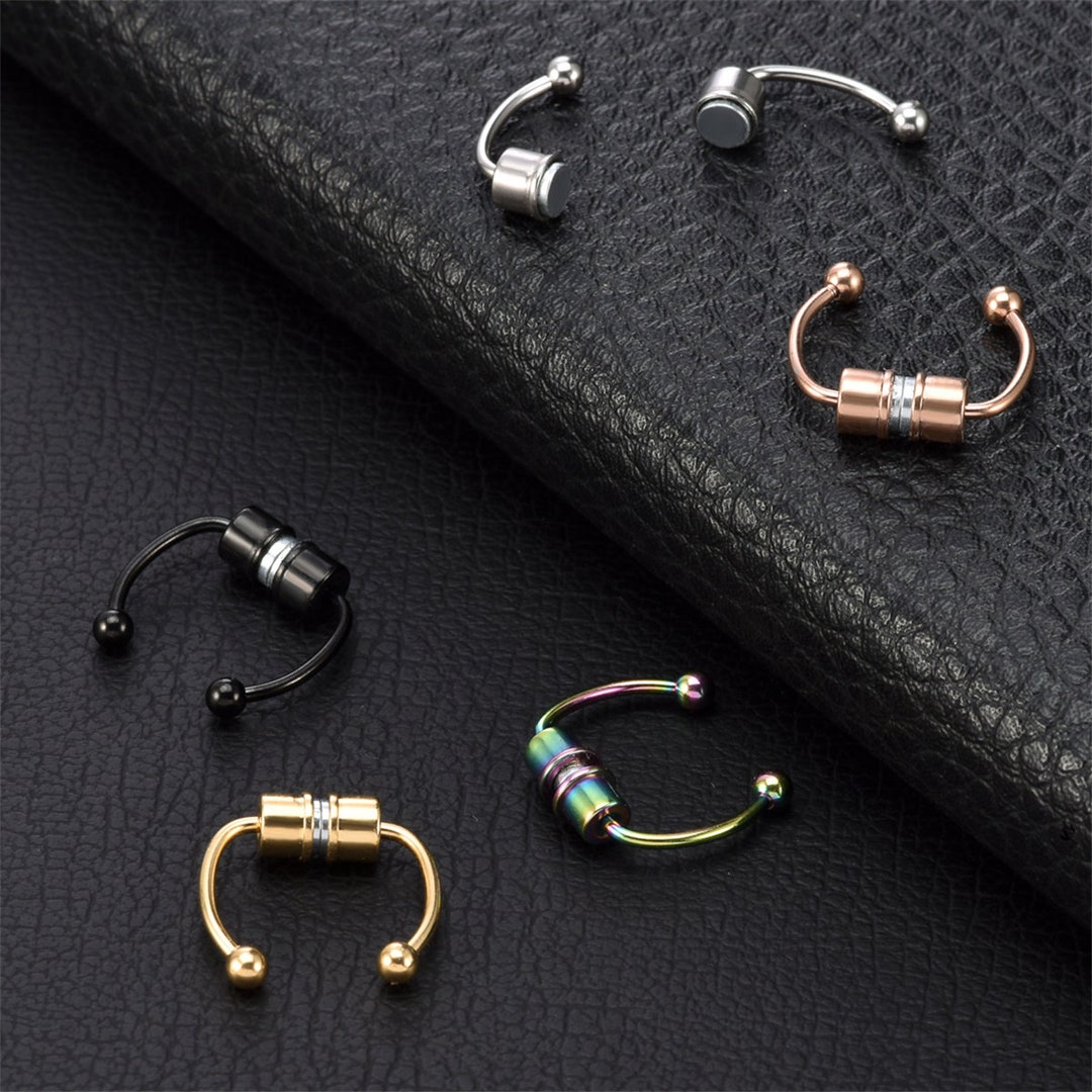 Real Nose Ring FREE SHIPPING Nose Ring 14k 20 Gauge Nose Etsy