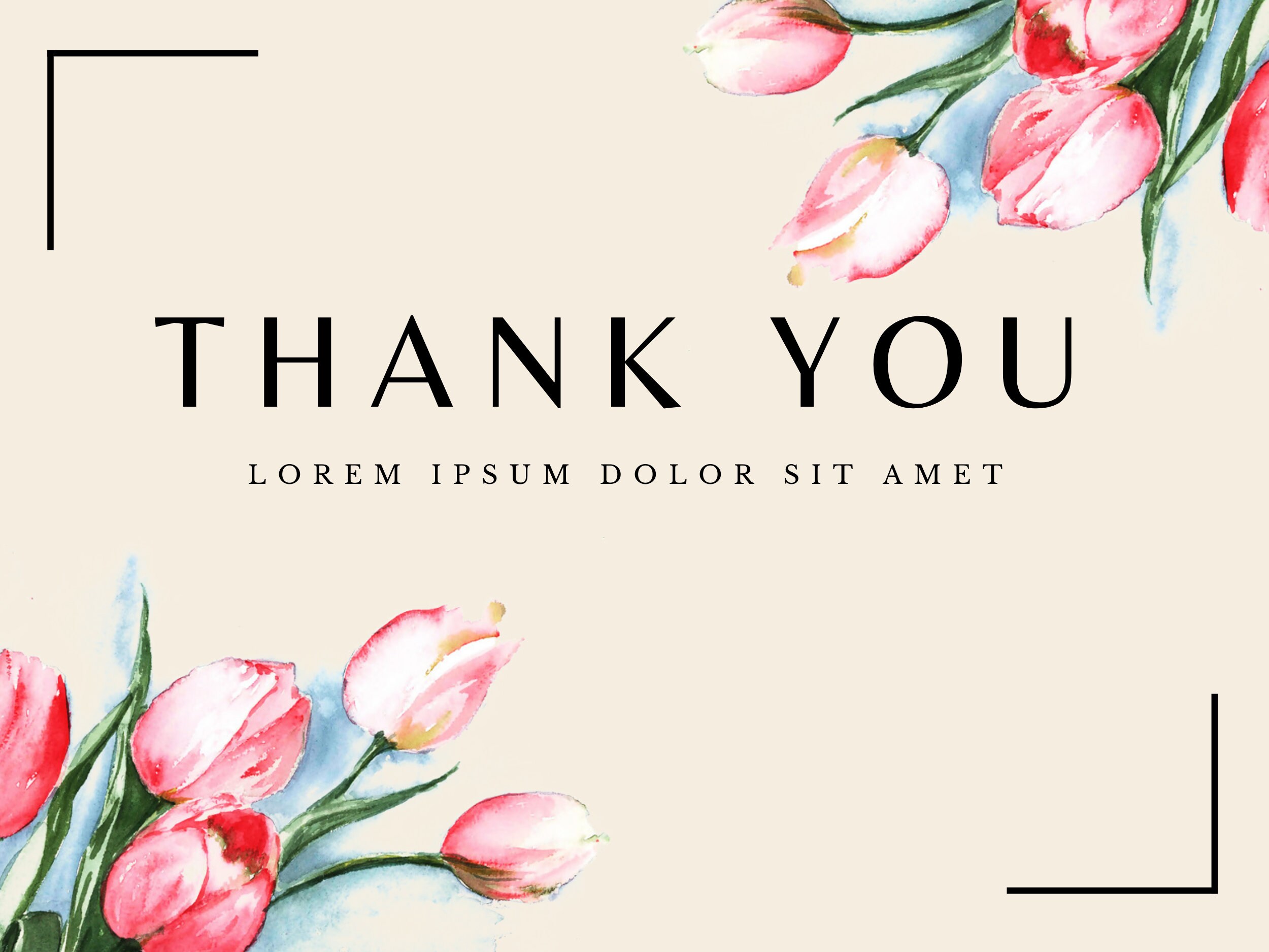 Personalized Thank You Card Etsy