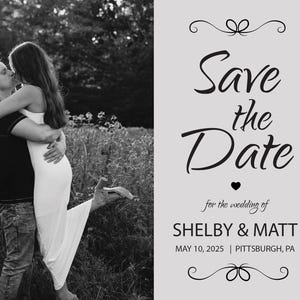 Save the Date Magnet Photo for Wedding Inivitations, Custom Personalized Save our Date Fridge Wedding Magnets