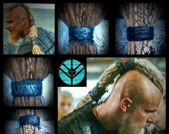 BJORN BANDS - Manchette viking en similicuir