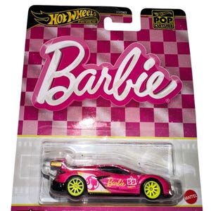 Hot Wheels Premium Barbie Corvette - Gift for collectors