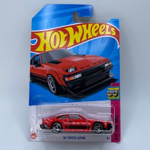 Hot Wheels &#39;82 Toyota Supra Red - Gift for collectors