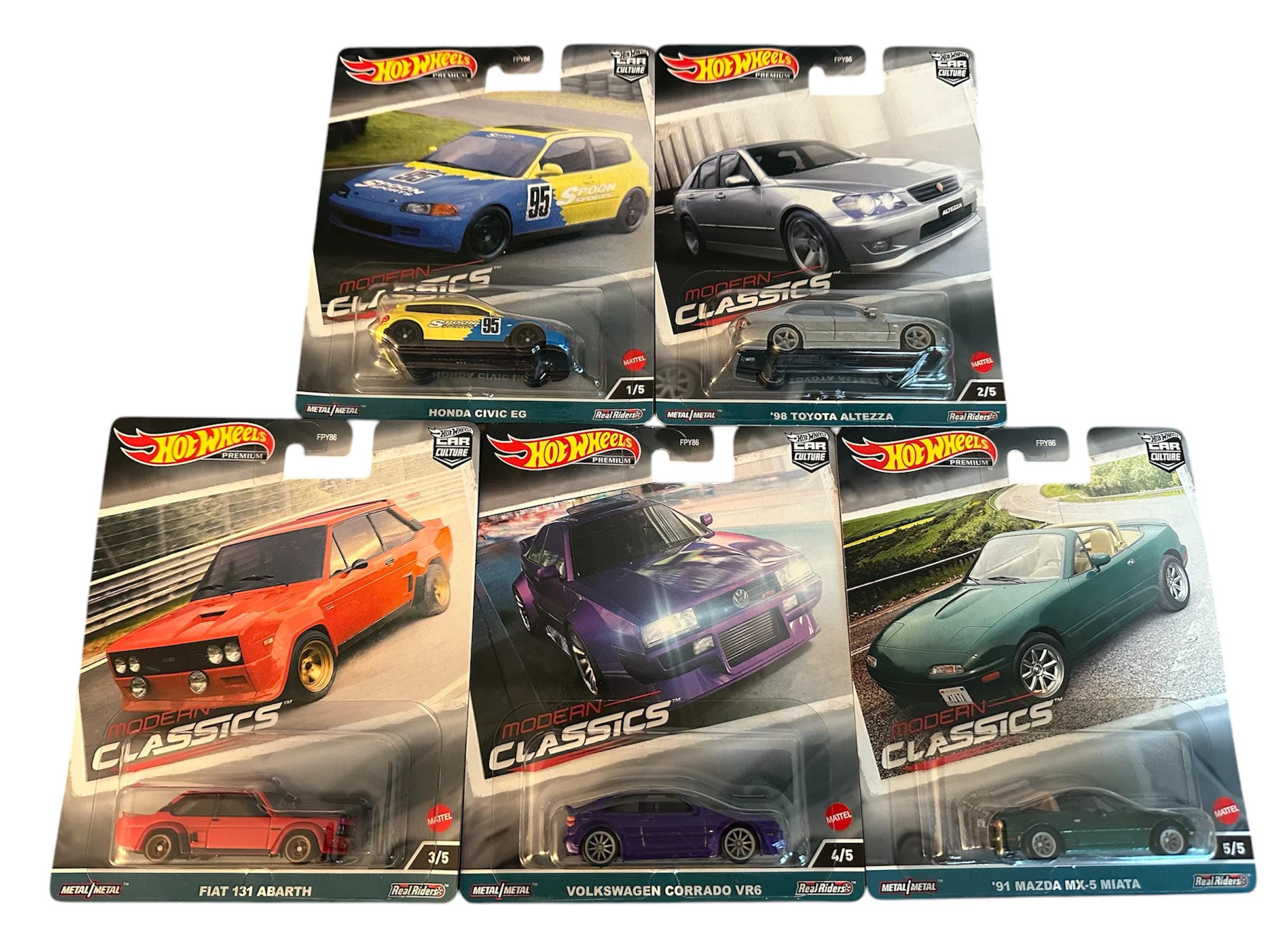 ホットウィール プレミアム モダンクラシックス 2023 フルセット 1-5