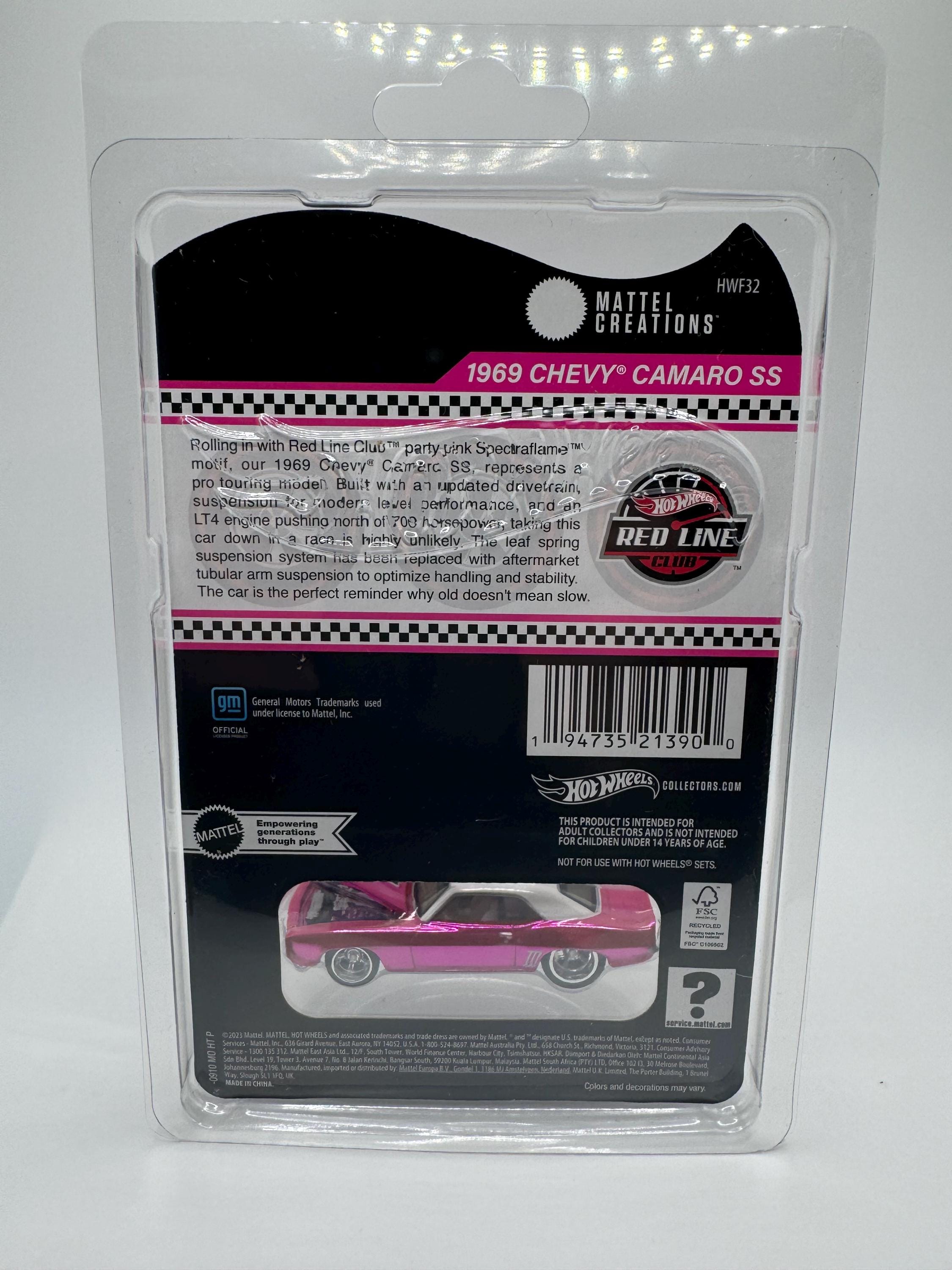 ホットウィール RLC 1969 シボレー カマロ SS - ピンク - コレクターへ