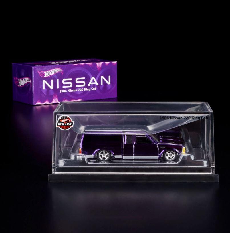 ホットウィール　RLC 1986 ニッサン　720 King Cab Hot Wheels 1986 Nissan 720 King Cab RLC - Gift for