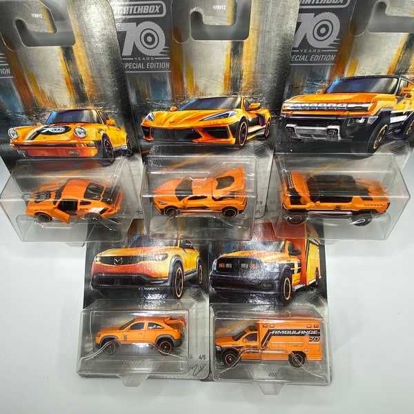 Matchbox 70 Years Special Edition Full Set 1-5