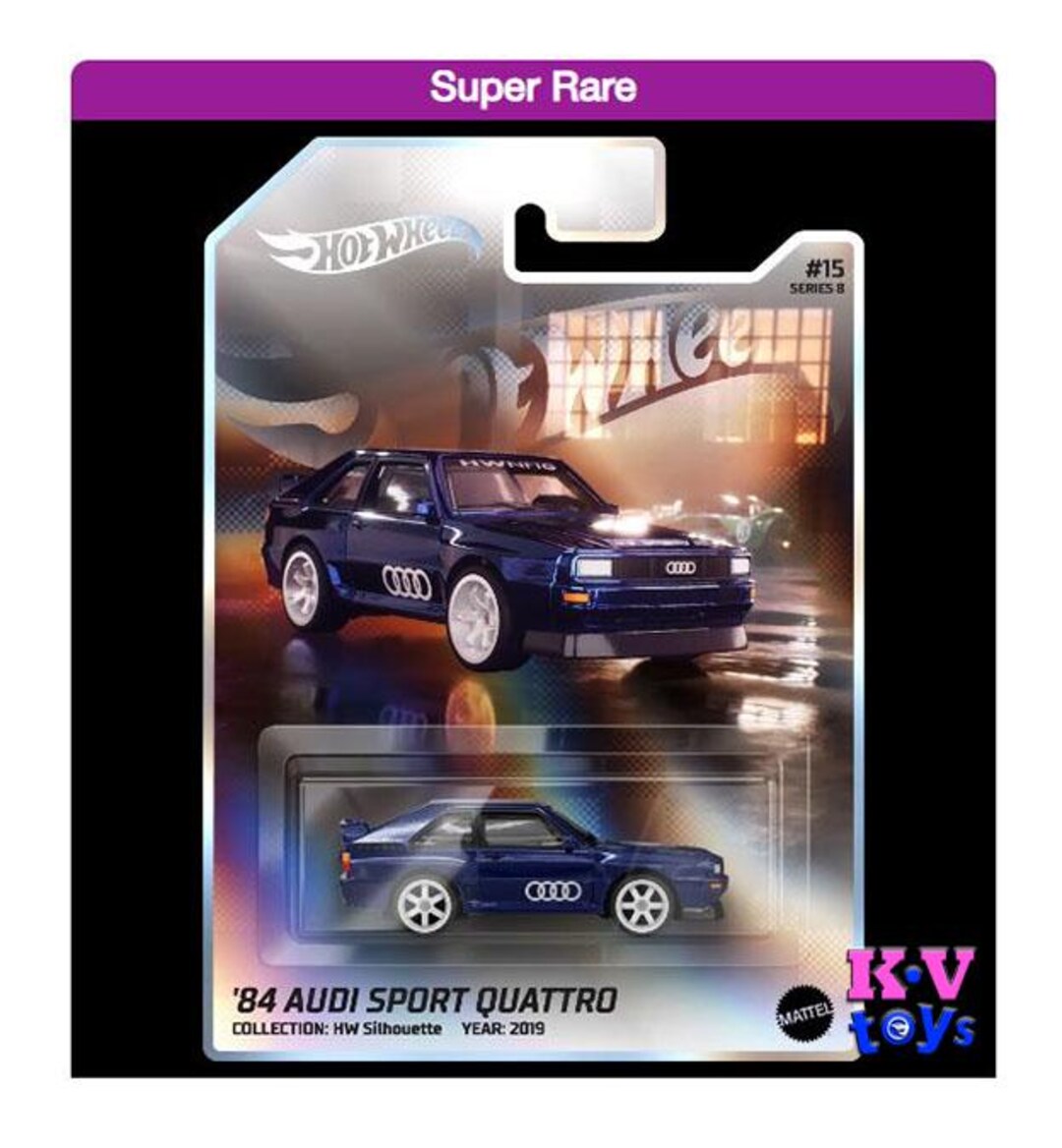 ホットウィール NFT   '84 Audi Sport quattro Hot Wheels Series 8 Physical w/NFTG (Super Rare) 84 Audi